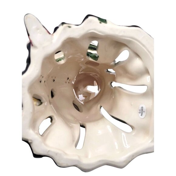 Blue Sky Clayworks Ceramic Santa Figurine W/ Stars & Animals 7.5" Christmas Deco - Picture 6 of 10